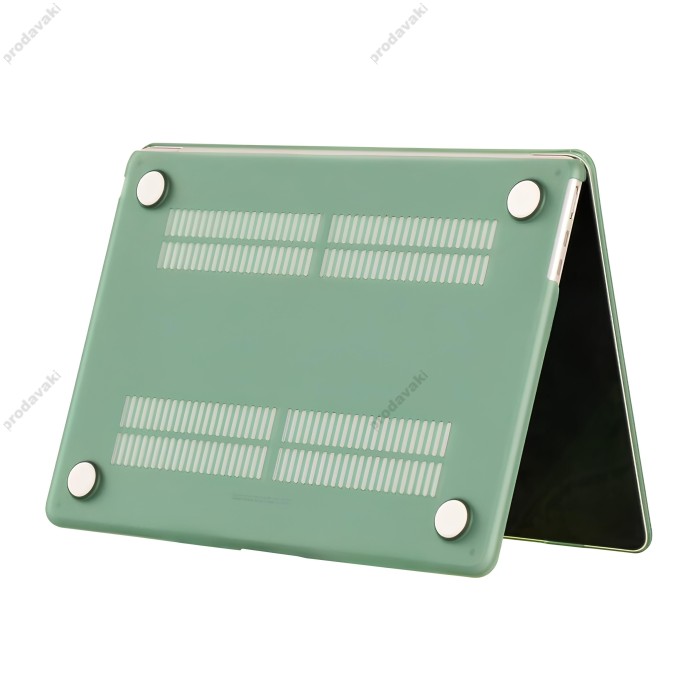 Чохол накладка HardShell Case для MacBook New Air 15.3 2023-2026 M2/M3/M4/M5 Матовий Cyprus Green