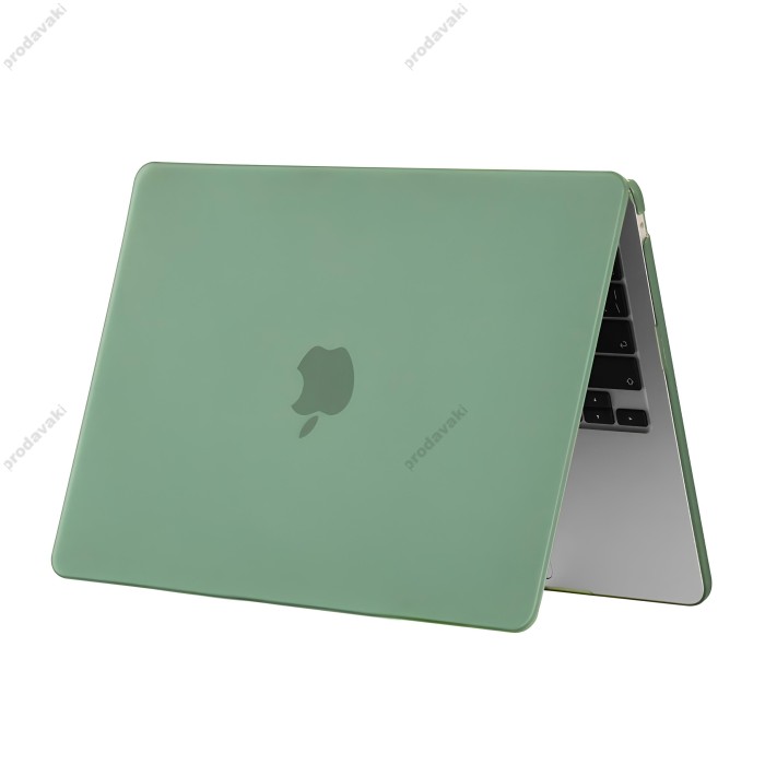 Чохол накладка HardShell Case для MacBook New Air 15.3 2023-2026 M2/M3/M4/M5 Матовий Cyprus Green