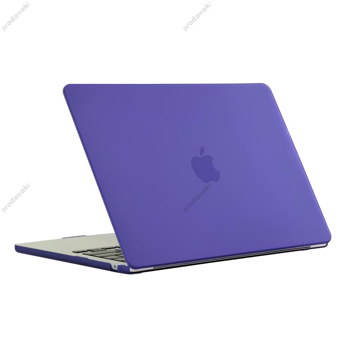 Чохол накладка HardShell Case для MacBook New Pro 13" 2016-2022 M1,M2 Матовий Deep Purple