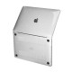 Чохол накладка HardShell Case для MacBook New Air 15.3 2023-2026 M2/M3/M4/M5 Глянцевий Glitter Clear