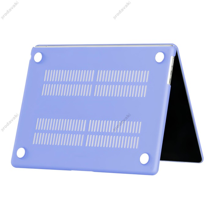 Чохол накладка HardShell Case для MacBook New Pro 13" 2016-2022 M1,M2 Матовий Lilac