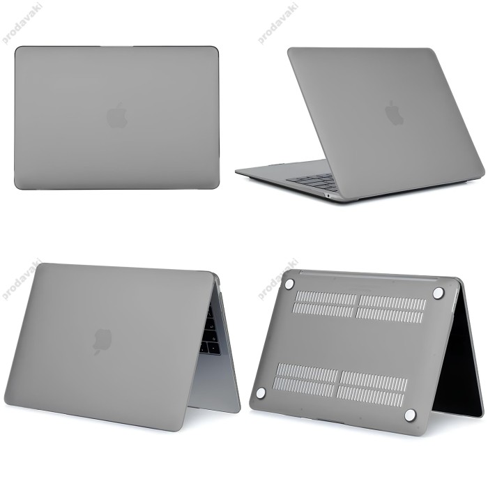 Чохол накладка HardShell Case для MacBook New Pro 15" (2016/2017/2018/2019) Матовий Gray