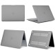 Чохол накладка HardShell Case для MacBook New Pro 15" (2016/2017/2018/2019) Матовий Gray