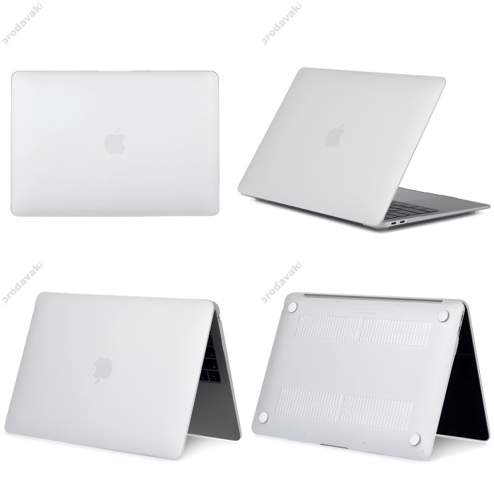 Чохол накладка HardShell Case для MacBook New Air 13" (2018/2019/2020 M1) Матовий White