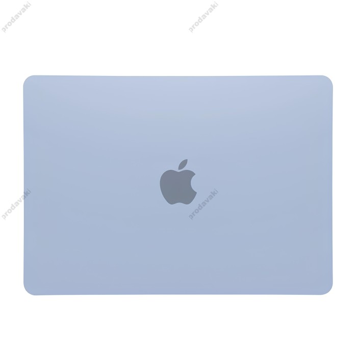 Чохол накладка HardShell Case для MacBook New Air 13" (2018/2019/2020 M1) Матовий Sierra blue