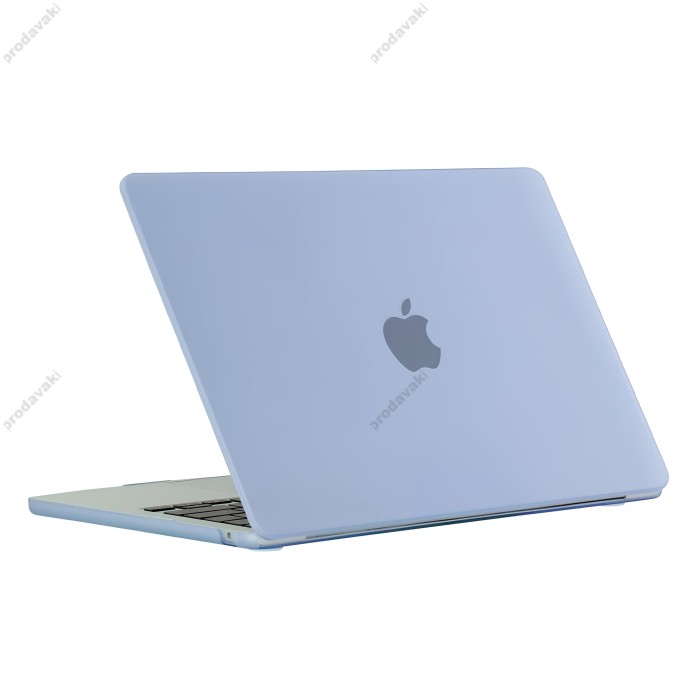 Чохол накладка HardShell Case для MacBook New Air 13" (2018/2019/2020 M1) Матовий Sierra blue