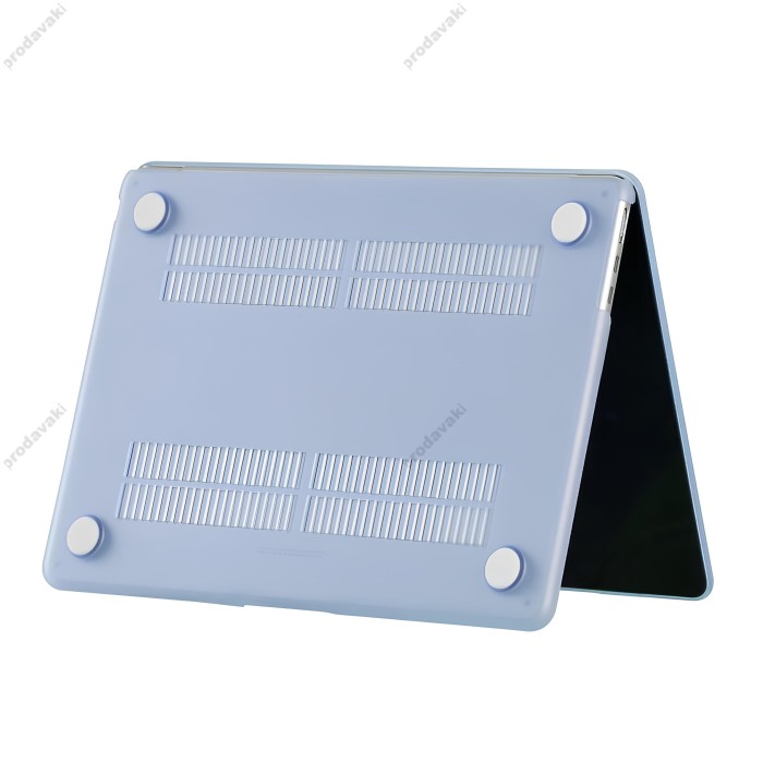 Чохол накладка HardShell Case для MacBook New Air 13" (2018/2019/2020 M1) Матовий Sierra blue