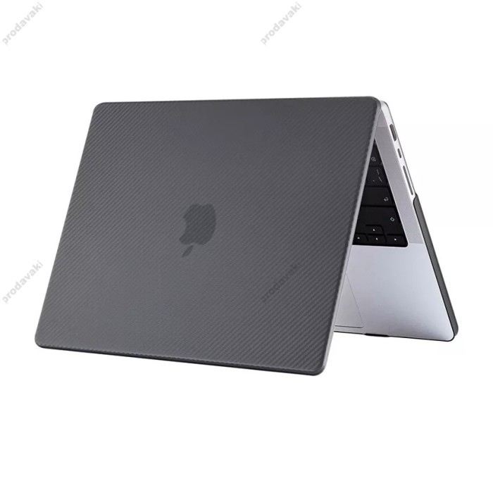 Чохол накладка HardShell Case для MacBook New Air 13" (2018/2019/2020 M1) Carbon Матовий Black