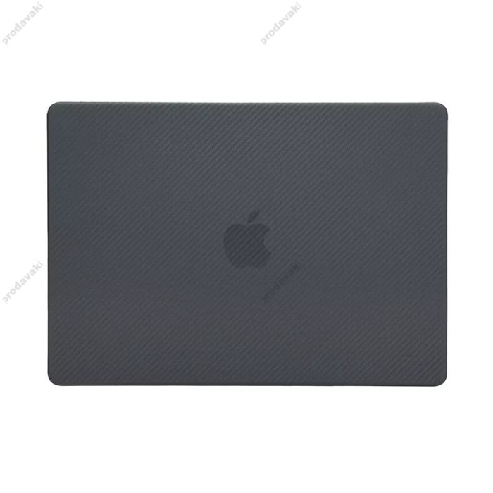 Чохол накладка HardShell Case для MacBook New Air 13" (2018/2019/2020 M1) Carbon Матовий Black