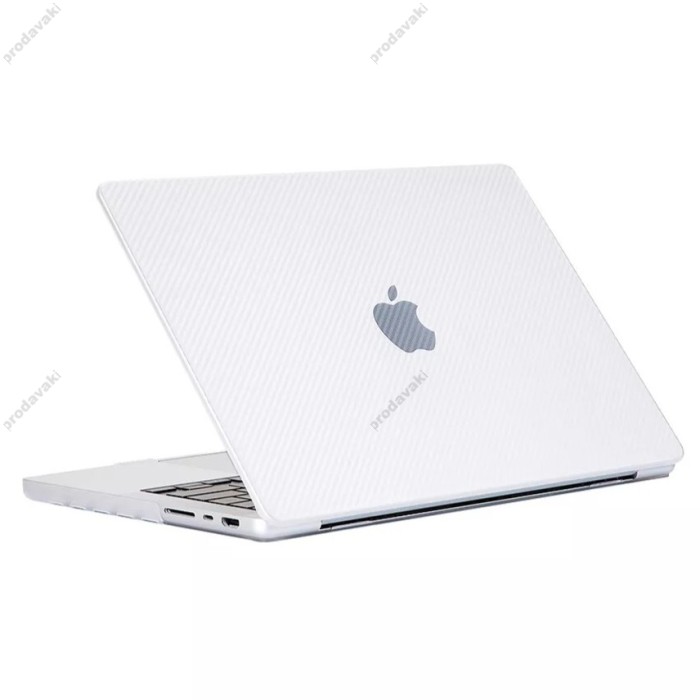 Чохол накладка HardShell Case для MacBook New Air 13" (2018/2019/2020 M1) Carbon Матовий White