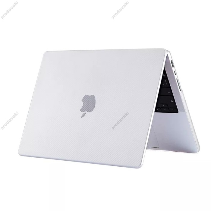 Чохол накладка HardShell Case для MacBook New Air 13" (2018/2019/2020 M1) Carbon Матовий White