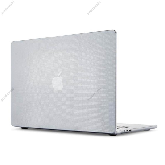 Чохол накладка HardShell Case для MacBook New Pro 13" 2016-2022 M1,M2 Матовий Dots White