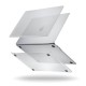 Чохол накладка HardShell Case для MacBook New Pro 13" 2016-2022 M1,M2 Матовий Dots White