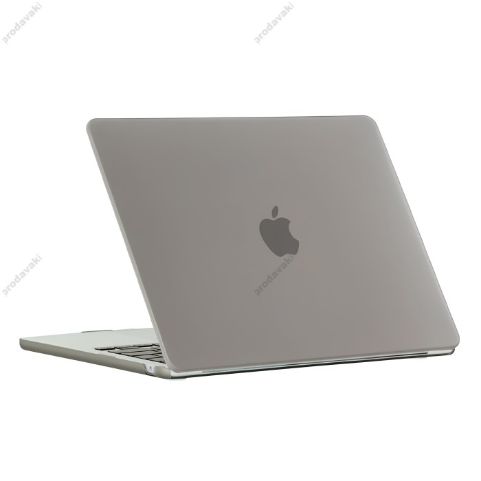 Чохол накладка HardShell Case для MacBook New Pro 15" (2016/2017/2018/2019) Матовий Gray