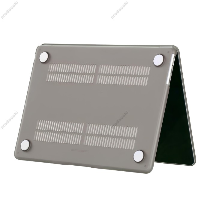 Чохол накладка HardShell Case для MacBook New Pro 15" (2016/2017/2018/2019) Матовий Gray