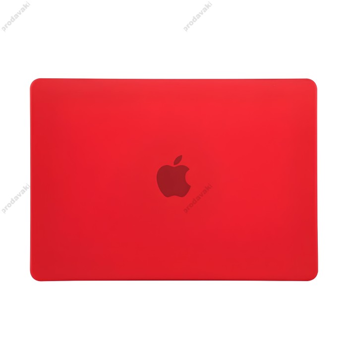 Чохол накладка HardShell Case для MacBook New Air 15.3 2023-2026 M2/M3/M4/M5 Матовий Red