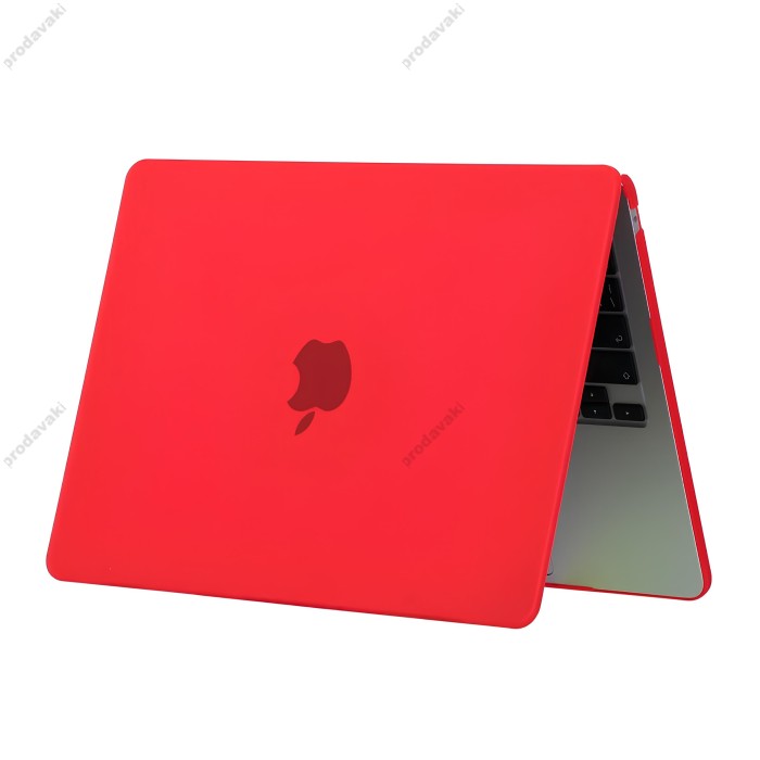 Чохол накладка HardShell Case для MacBook New Air 15.3 2023-2026 M2/M3/M4/M5 Матовий Red
