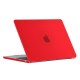 Чохол накладка HardShell Case для MacBook New Air 15.3 2023-2026 M2/M3/M4/M5 Матовий Red