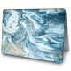Чохол накладка HardShell Case для MacBook New Air 13.6 2022-2026 M2/M3/M4/M5 Print Матовий Blue-Yellow