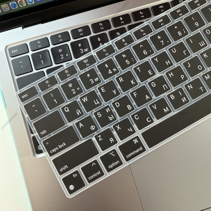 Силіконова накладка xVibe для MacBook Air 13 Black UA