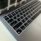 Силіконова накладка xVibe на клавіатуру MacBook NEO 13 2026 Українскі літери US Black