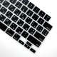 Силіконова накладка xVibe на клавіатуру MacBook New Pro 16.2" 2021-2026 Українскі літери US Black