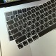 Силіконова накладка xVibe на клавіатуру MacBook New Air 15.3 2023-2026 Українскі літери US Black