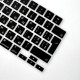 Силіконова накладка xVibe на клавіатуру MacBook New Pro 16.2" 2021-2026 Українскі літери EU Black