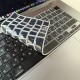 Силіконова накладка xVibe на клавіатуру MacBook New Pro 16.2" 2021-2026 Українскі літери EU Black