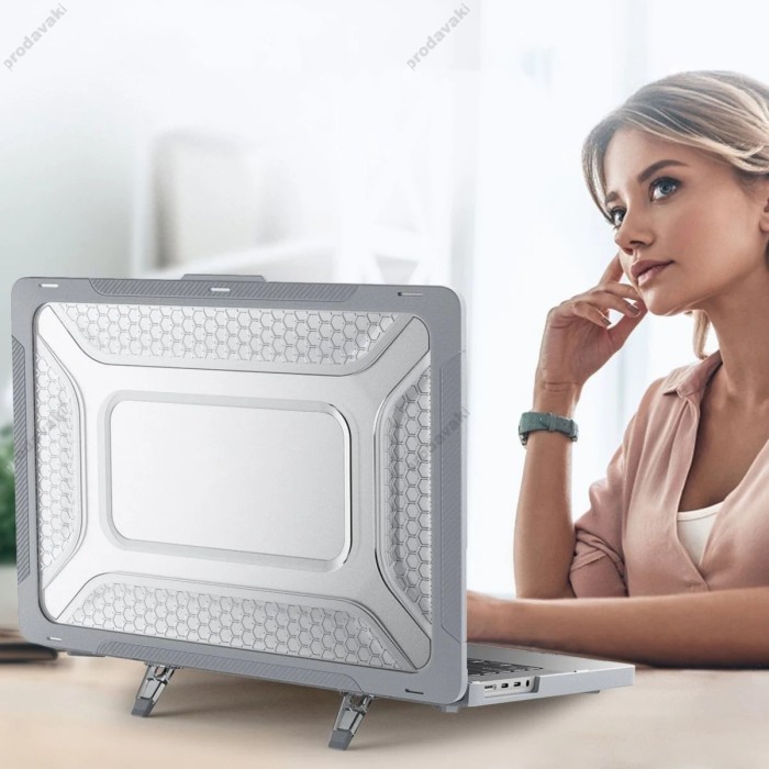 Протиударний чохол CH Mecha Shockproof для MacBook Pro 14.2" (2021-2026) Gray