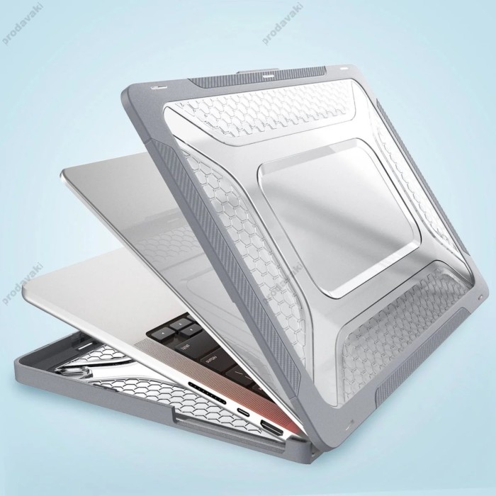 Протиударний чохол CH Mecha Shockproof для MacBook Pro 14.2" (2021-2026) Gray