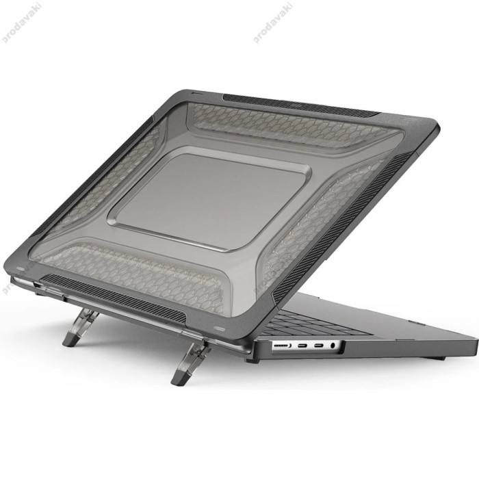Протиударний чохол CH Mecha Shockproof для MacBook Pro 14.2" (2021-2026) Black