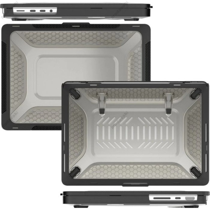 Протиударний чохол CH Mecha Shockproof для MacBook Pro 14.2" (2021-2026) Black