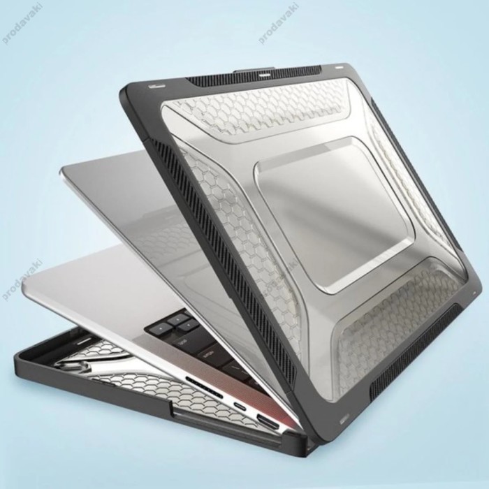 Протиударний чохол CH Mecha Shockproof для MacBook Pro 14.2" (2021-2026) Black