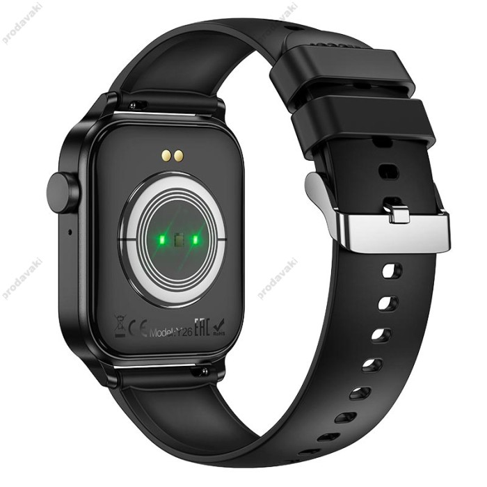 Смарт-годинник HOCO Y26 Smart sports watch (call version) Black