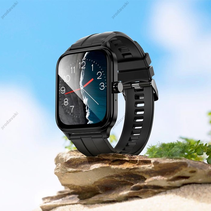 Смарт-годинник HOCO Y27 Smart sports watch (call version) Black