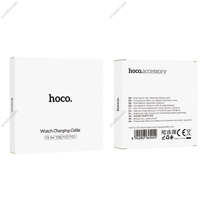 USB кабель Hoco Smart sports watch charging cable Y26 / Y27