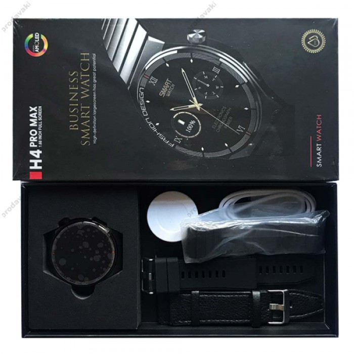 Смарт-годинник Smart Watch H4 PRO MAX black