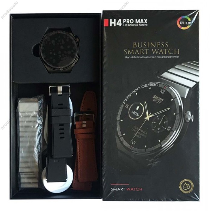 Смарт-годинник Smart Watch H4 PRO MAX silver