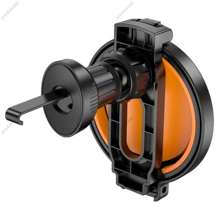 Автомобільний тримач для чашок Hoco ZP14 Mountain air outlet water cup holder Black-orange