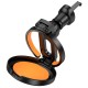 Автомобільний тримач для чашок Hoco ZP14 Mountain air outlet water cup holder Black-orange