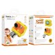 Фотоапарат дитячий з друком HOCO DV200 Dual lens children printing camera Yellow
