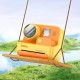 Фотоапарат дитячий з друком HOCO DV200 Dual lens children printing camera Yellow
