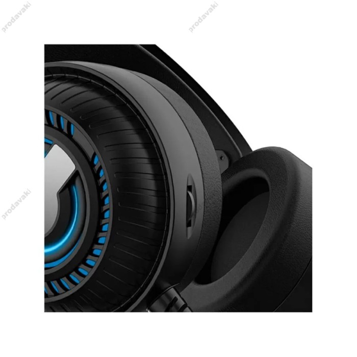 Дротові навушники HOCO W101 Streamer GAMING 7-color LED Black
