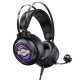 Дротові навушники HOCO W101 Streamer GAMING 7-color LED Black