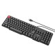 Комп'ютерна Клавіатура та Миша HOCO GM16 Business keyboard and mouse set (Keyboard RU/ENG розкладка / Mouse) Black