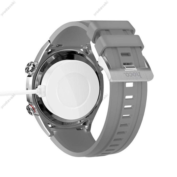 USB кабель Hoco Y16 Smart sports watch charging cable White