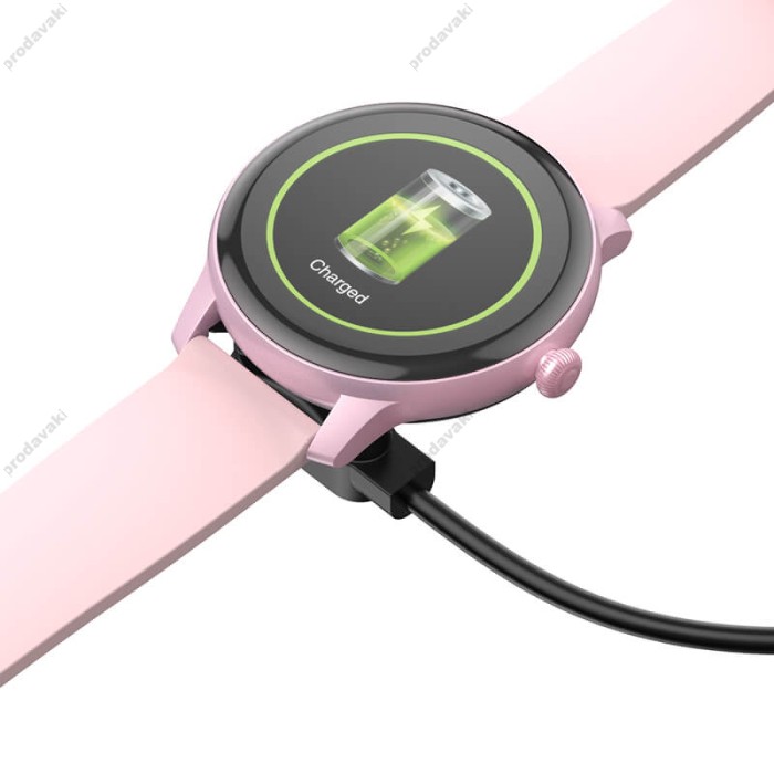 USB кабель Hoco Y5 / Y6 / Y7 / Y8 Smart sports watch charging cable Black