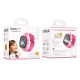 Дитячий смарт-годинник HOCO Y100 children watch with call function call gsm hd camera ip65 Pink