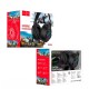 Дротові навушники HOCO ESD04 Cool Game LED Hi-Res Black